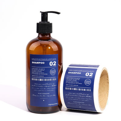 주문 CMYK 맞춤형 크기 방수 스티커 맞춤 로고 접착 라벨 인쇄용 online manufacture
