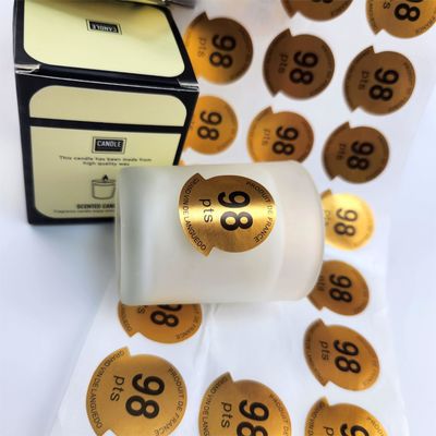 주문 맞춤형 자착성 향수 병 라벨 방수 촛불 라벨 스티커 아로마 테라피 online manufacture