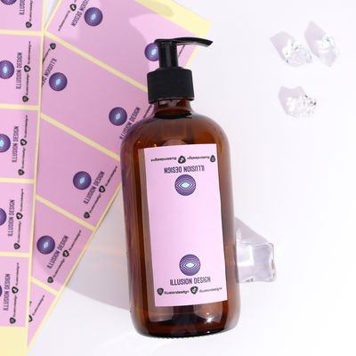 주문 엠보스 된 수작업 접착 라벨 스티커 맞춤형 방수 병 라벨 online manufacture