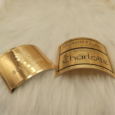 주문 순위 금속 브랜드 라벨 엠보스 된 향수 병 몸 인쇄 라벨 online manufacture