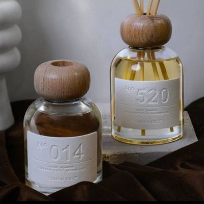 주문 주문 된 가죽 라벨 향수 사적인 촛불 라벨 태그 병 online manufacture