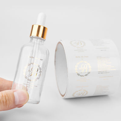 주문 사용자 지정 로고 자착성 방수 일상 용품 병 스티커 및 라벨 인쇄용 포장 라벨 online manufacture