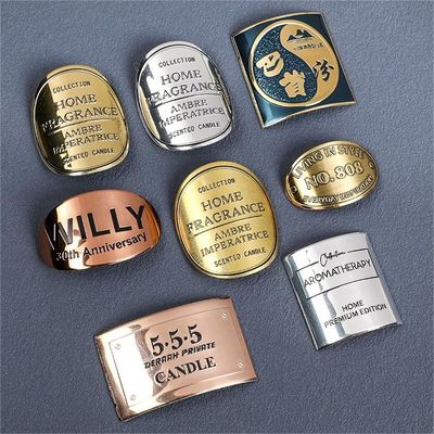 주문 맞춤형 방수 핫 스탬핑 실버 메탈 맥주병 포장 스티커 online manufacture