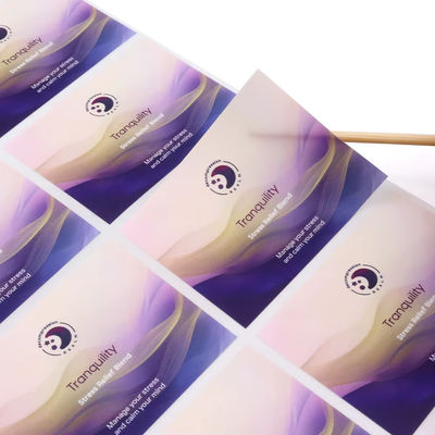 주문 향수 촛불 케이크 박스 포장 핫 스탬핑 봉인 라벨 online manufacture
