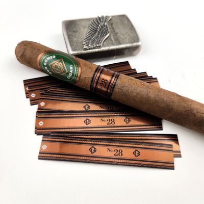 좋은 가격 Luxury OEM & ODM Manufacturer Custom Unique Cigar Label 온라인으로