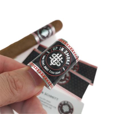 좋은 가격 Customizable Shape Gold Foil Cigar Band Label with OEM Service and Custom Order Options 온라인으로